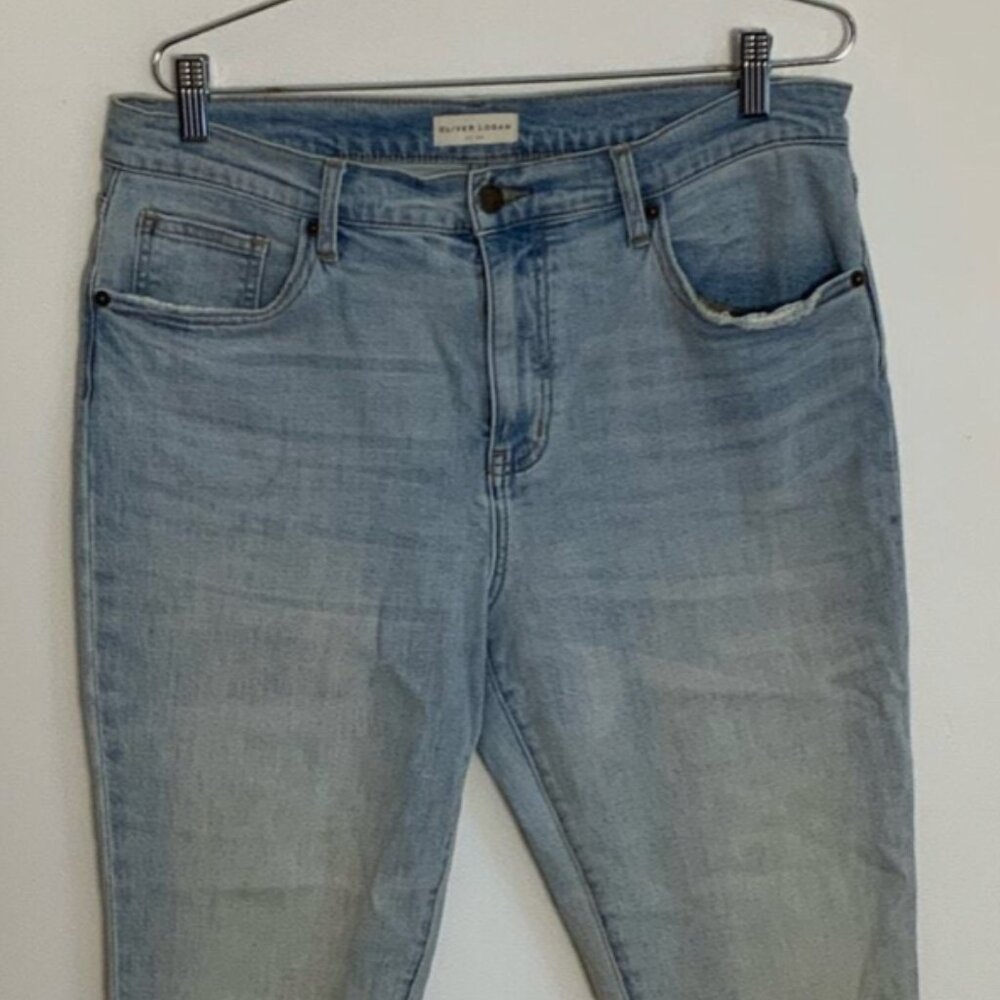 Blue Denim Crosby Ankle Jeans